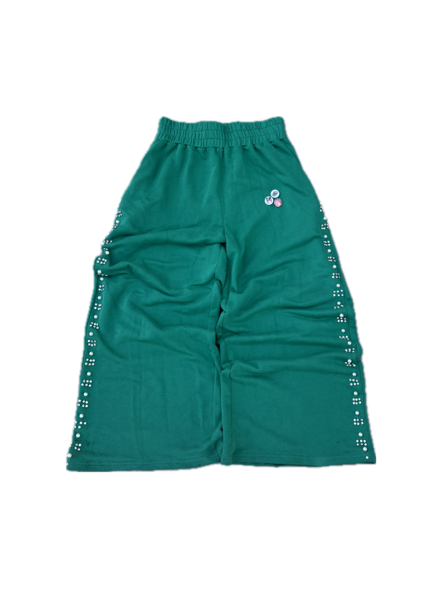 viridian sweatpants